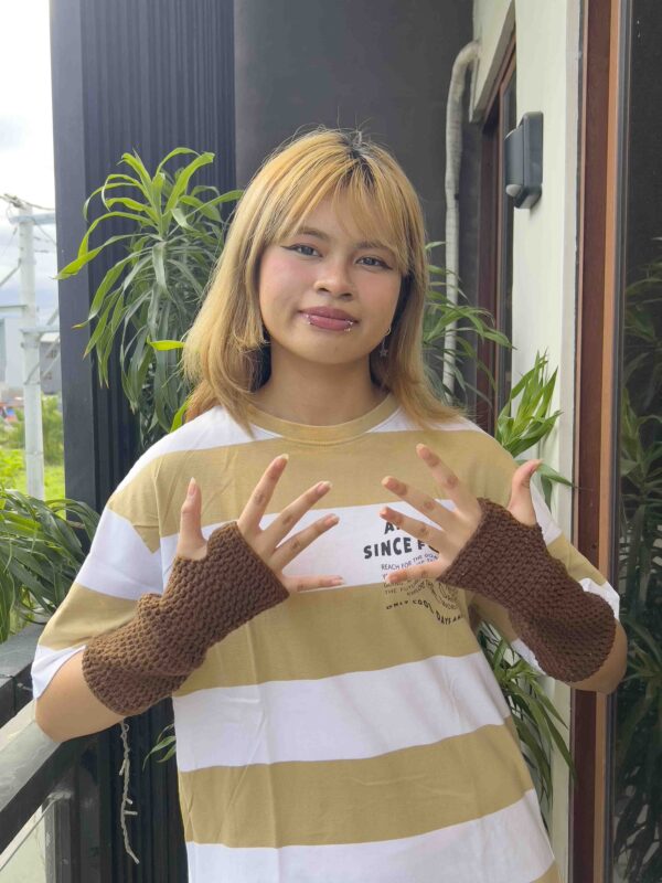 Brown Arm Warmers