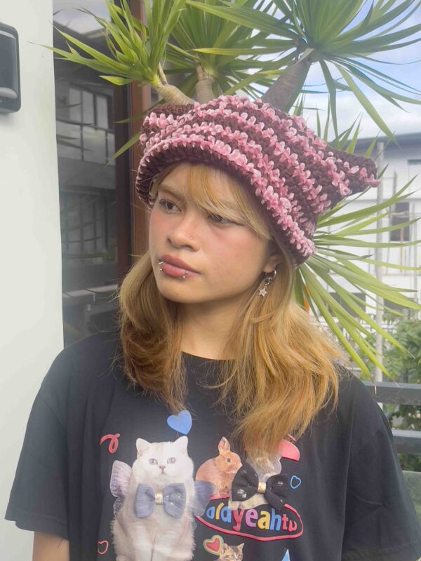 Choco Strawberry Cat Hat