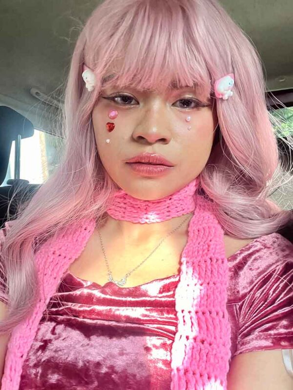 Barbie Pink Scarf - Image 2